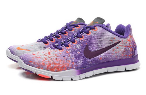 Nike Free Tr Fit 3 Prt Womens Shoes Purple White Hot Coupon